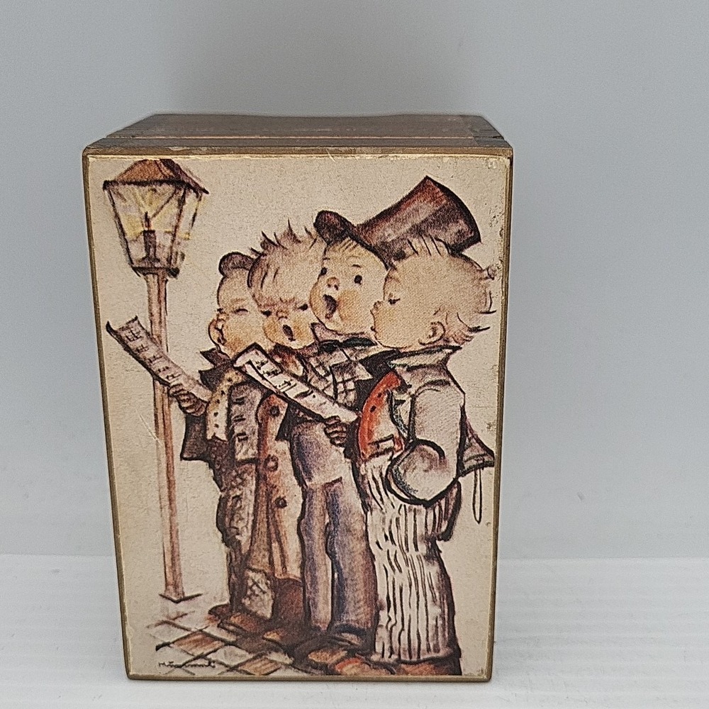 VINTAGE LINDEN MUSIC BOX LOVE STORY -‎ ROMEO & JULIET - JAPAN